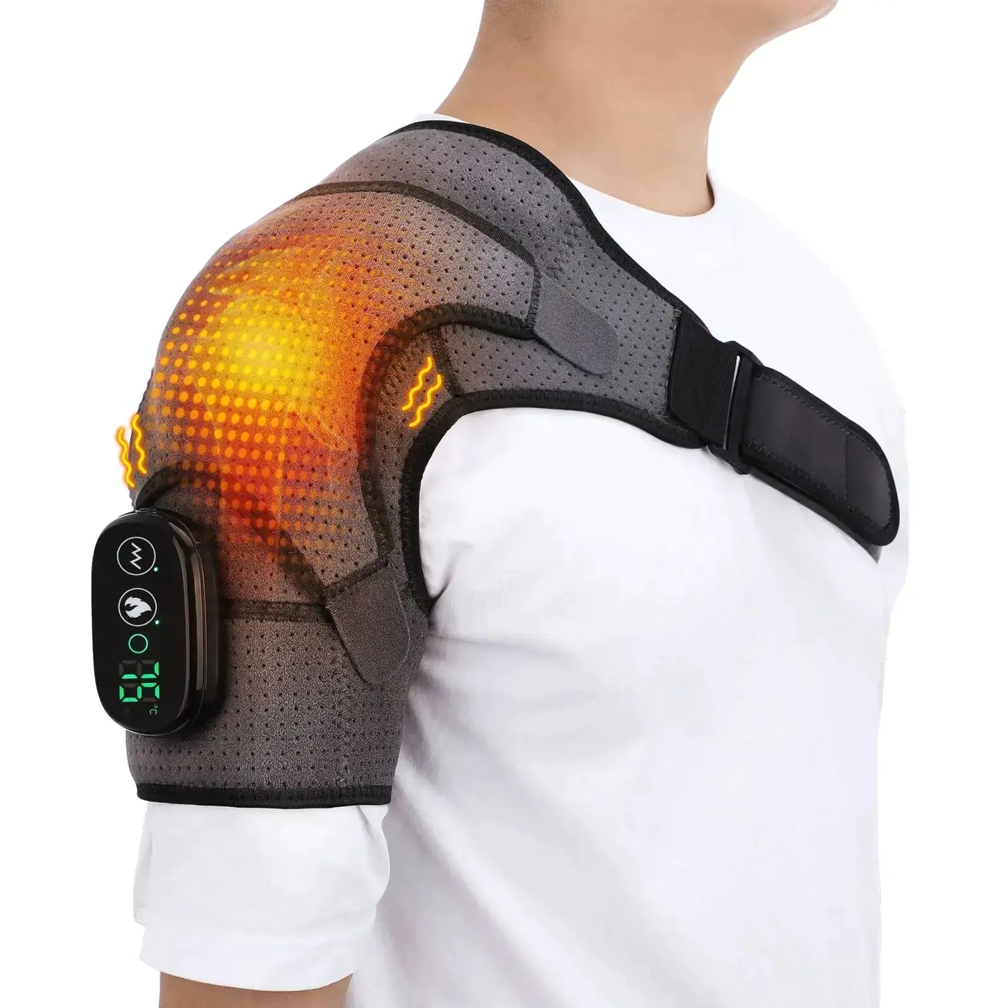 Shoulder Pain Relief With Electric Heating