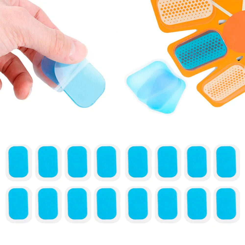 16 Piece Gel Sticker Muscle Exerciser