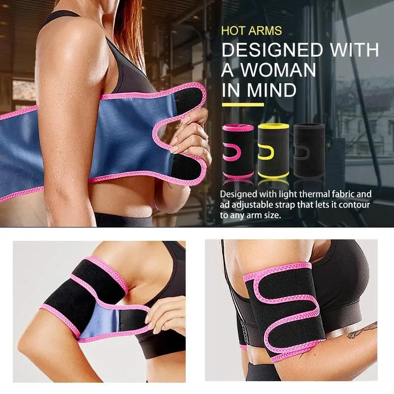 Arm Trimmers Sauna Sweat Bands