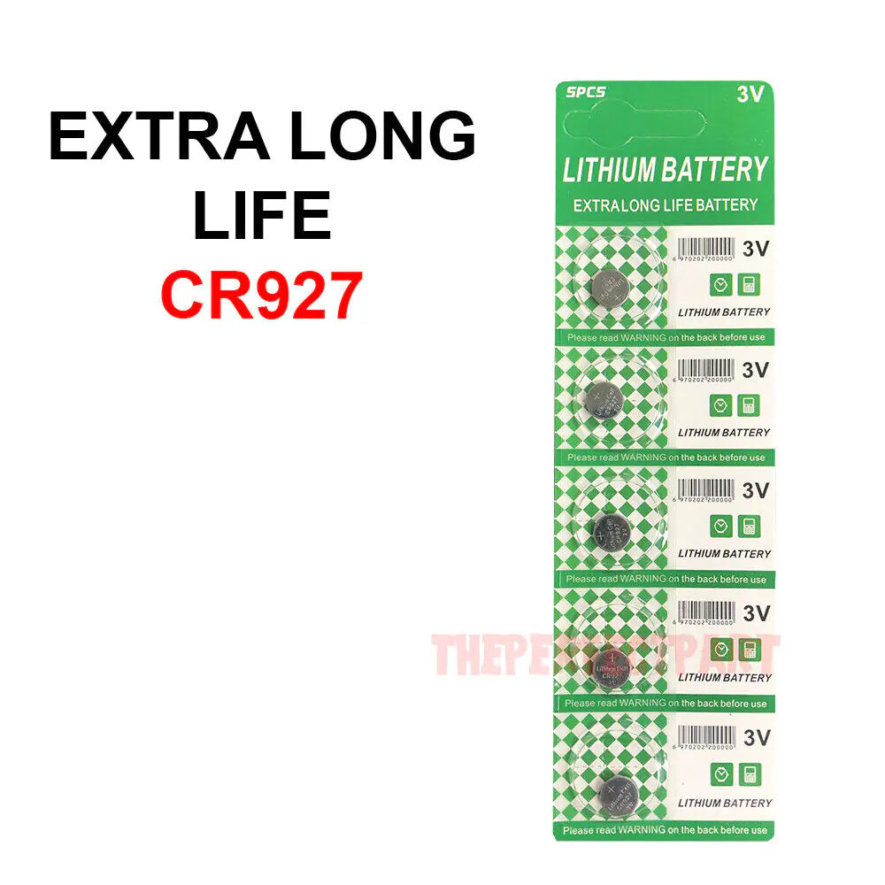 5 PCS CR927 DL927 BR927 LM927 KCR927 927 Lithium Battery 3V Button Cell Watch US