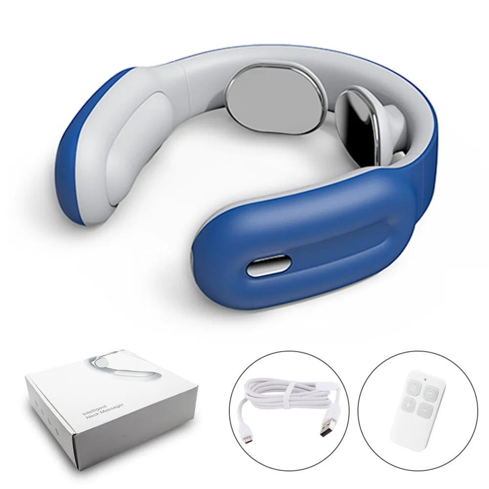 Smart Electric Neck and Shoulder Massager with Magnetic Therapy